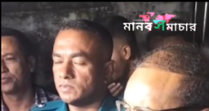 থানায় সাংবাদিকদের প্রবেশে বাঁধা দেয়ার ব্যাখ্যা দিচ্ছে পুলিশ।